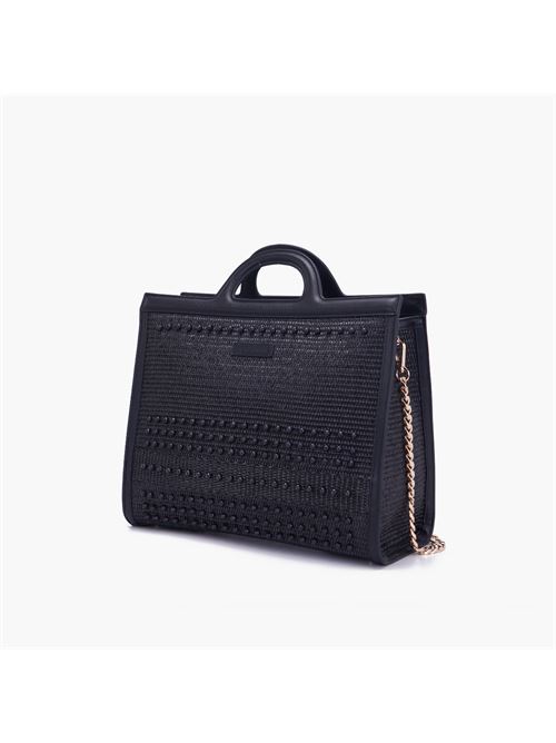 BORSA SHOPPING MALIBU NERA La carrie | 141M-HB-571-RAE/BLABLACK